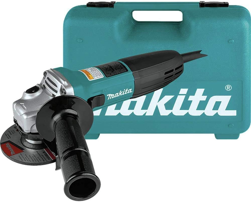 Makita GA4030K-R 4 in. Slide Switch Angle Grinder with Tool Case (Renewed)