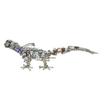 3D Metal Puzzle Dragon Model Kit, 200PCS DIY Steampunk Mechanical Fire-Breathing Dragon with Adjustable Wings, Creative Handcrafted Metal Art Craft Desktop Display & Decoration for Adults