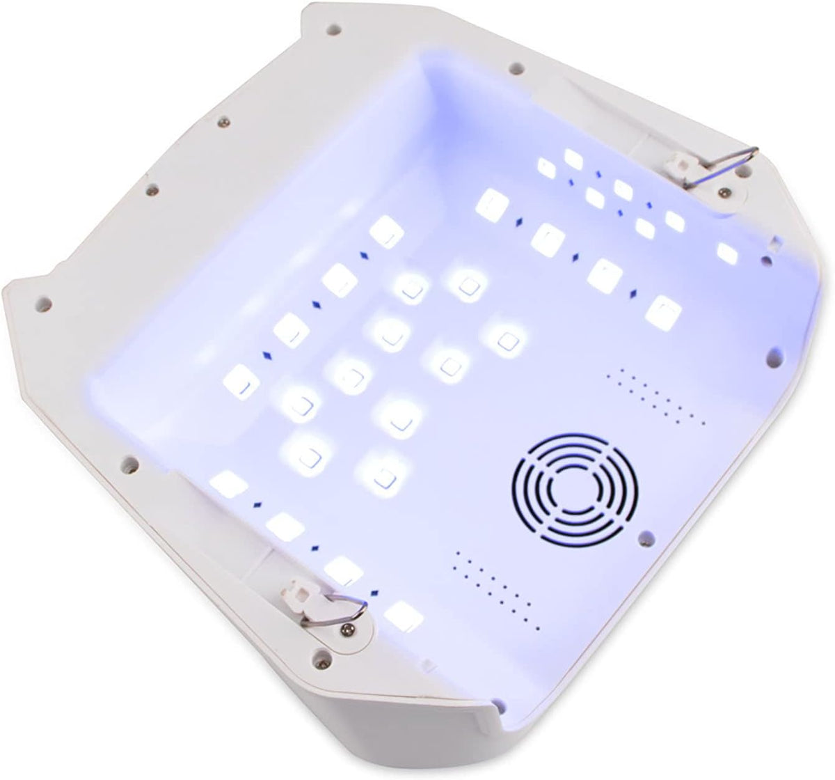 Portable Cordless UV LED Lamp 72W Rechargeable Nail Dryer Light Machine Lamp for Pro Manicure Drying Polish with Anti-UV Gloves