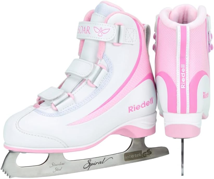 Riedell Soar Junior Kids Ice Skates for Girls and Boys