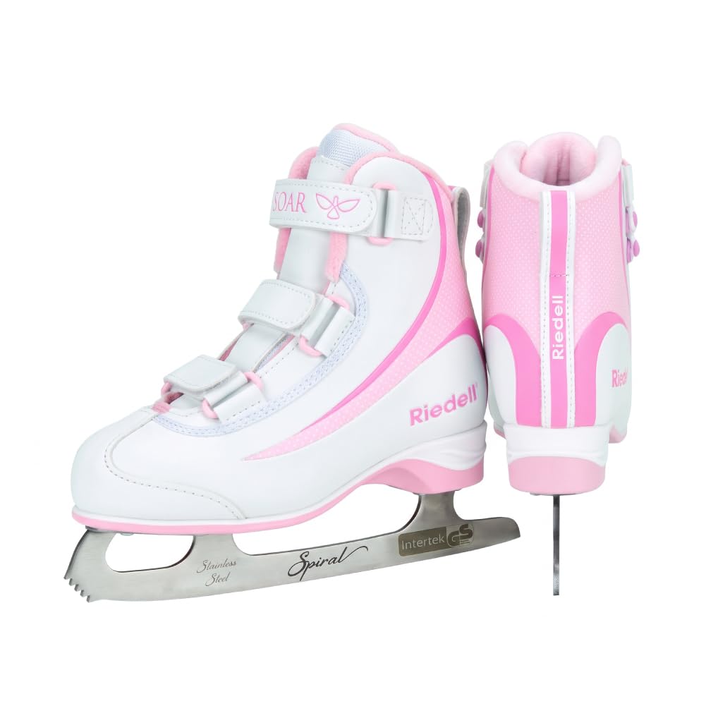 Riedell Soar Junior Kids Ice Skates for Girls and Boys