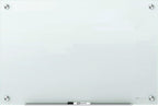 Quartet Magnetic Glass Dry Erase White Board, 36''W x 24''H Whiteboard, Infinity Frameless Mounting, White Surface (G3624W)