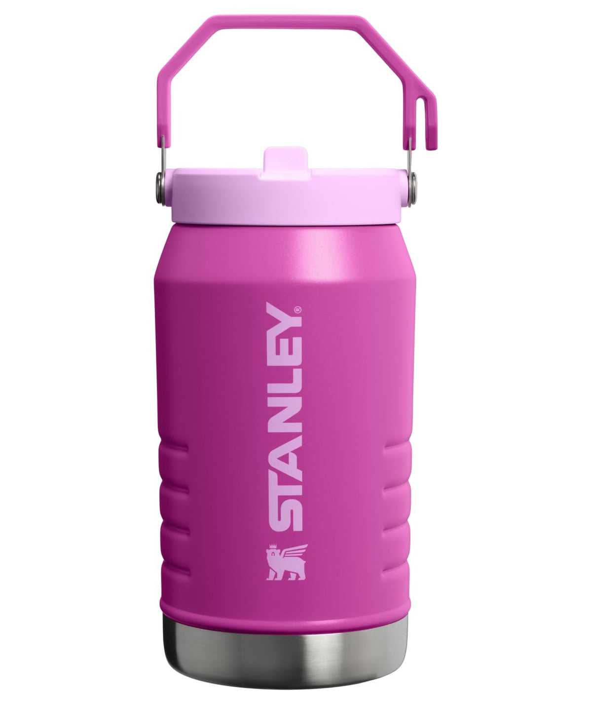 STANLEY IceFlow Flip Straw 2.0 Jug, 96 oz, Chalk