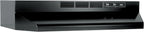 Broan-NuTone 413023 Ductless Range Hood Insert with Light, Exhaust Fan for Under Cabinet, 30-Inch, Black