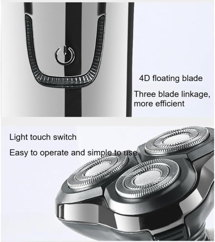 Sekoda Electric Shaver for Men, Wet/Dry Shaving (Gray)