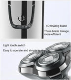 Sekoda Electric Shaver for Men, Wet/Dry Shaving (Gray)
