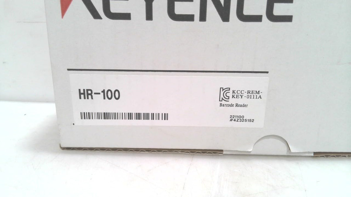 Keyence Hr-100, Barcode Scanner, 5V USB Wire, Red Led Hr-100