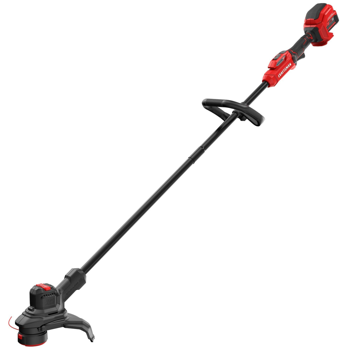 CRAFTSMAN V20 String Trimmer and Lawn Edger Kit with 4Ah Battery and Charger, 13 in. Cordless Weed Wacker with Up to 63 Minutes Runtime, Lightweight (CMCST901M1)