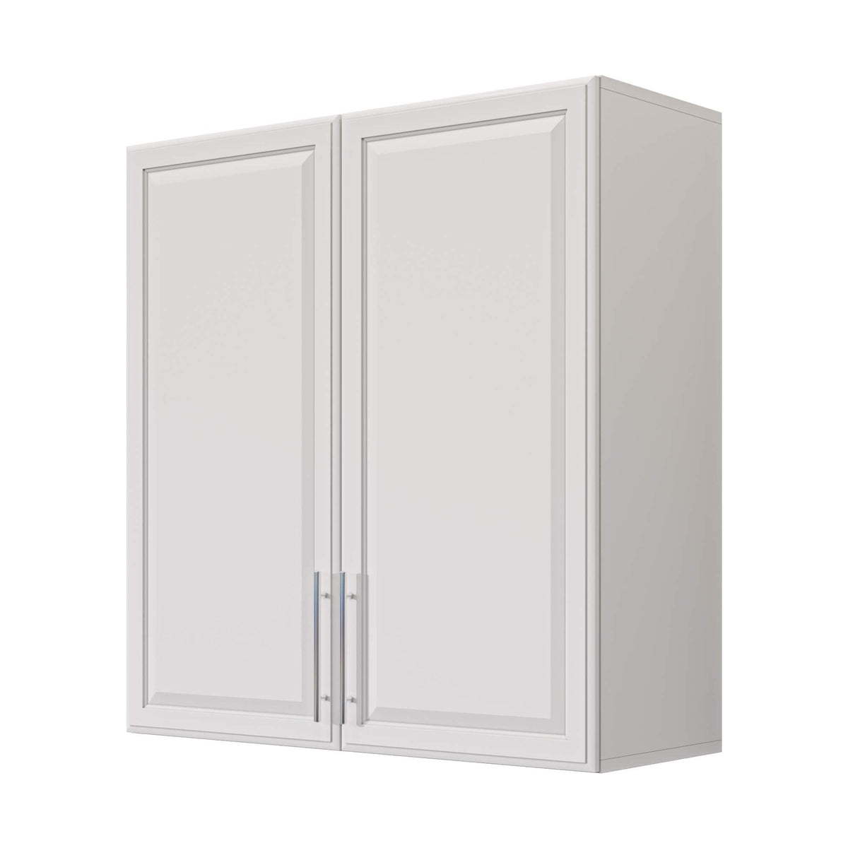NEWOWNDS Laundry Room Cabinet 30’’x12’’x32’’, Kitchen Cabinet Wall Cabinets with Adjustable Shelves, Wall Cabinet Storage, Utility Cabinets for Laundry Room, White Wall Cabinet with Shaker Door, White