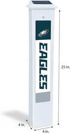 Fan Creations NFL 25" Solar Light Glow Post