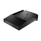 FOGATTI RV Range Hood 22" Ductless 12V Black, Charcoal Filter, LED Light