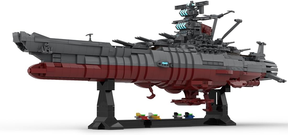 Naval Battleship Model Building Blocks Set for Adults, Collectible Army Model and Display Toys for Christmas and Birthday Gifts (2434PCS)