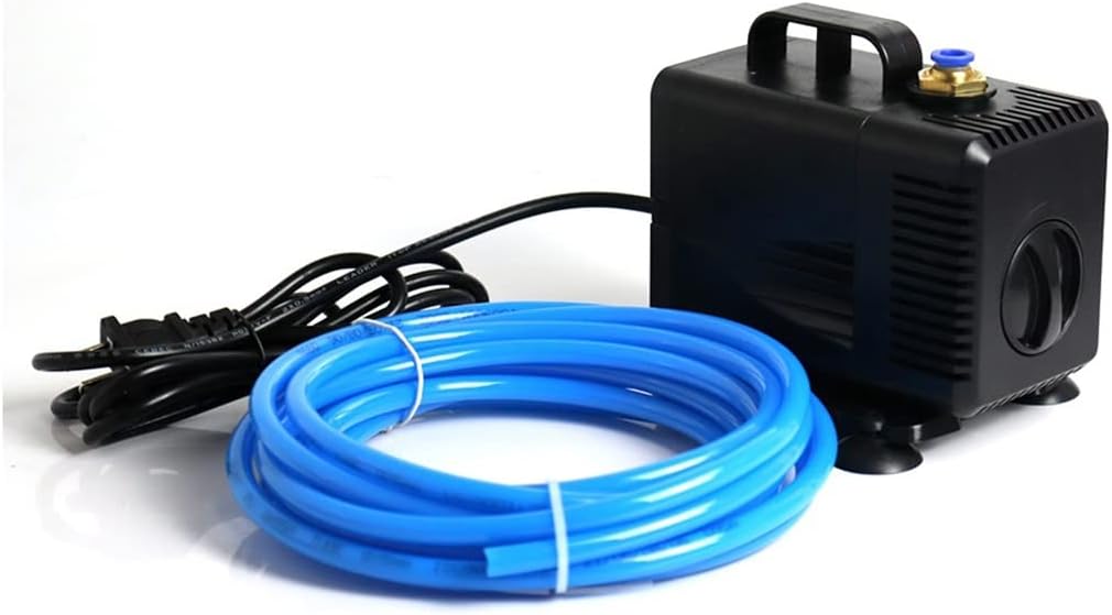 Submersible Sump Pump 80W 3.5M Submersible Water Pump Multi-Function 3500L/H IPX8 220V&5M Pipe Transfer Pump (Voltage : Pump and Pipe C)