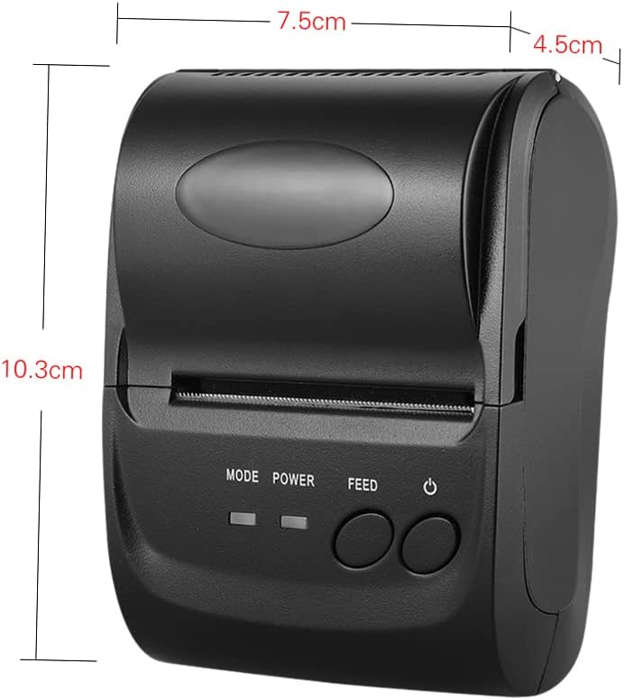 Irfora POS-5802LN Portale Mini 58mm 1 to 8 Wireless USB Thermal Printer Receipt Bill Ticket POS Printing