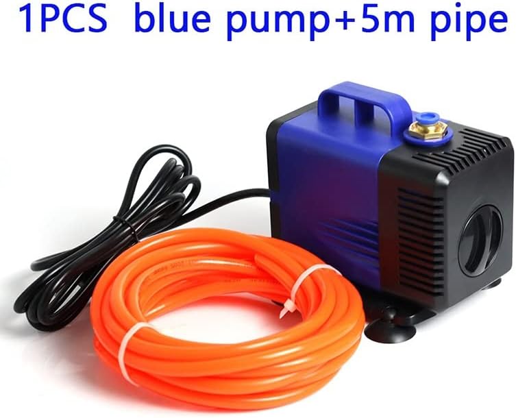 Submersible Sump Pump 80W 3.5M Submersible Water Pump Multi-Function 3500L/H IPX8 220V&5M Pipe Transfer Pump (Voltage : Pump and Pipe D)