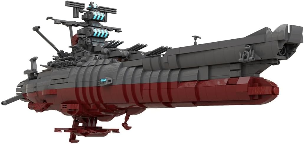 Naval Battleship Model Building Blocks Set for Adults, Collectible Army Model and Display Toys for Christmas and Birthday Gifts (2434PCS)