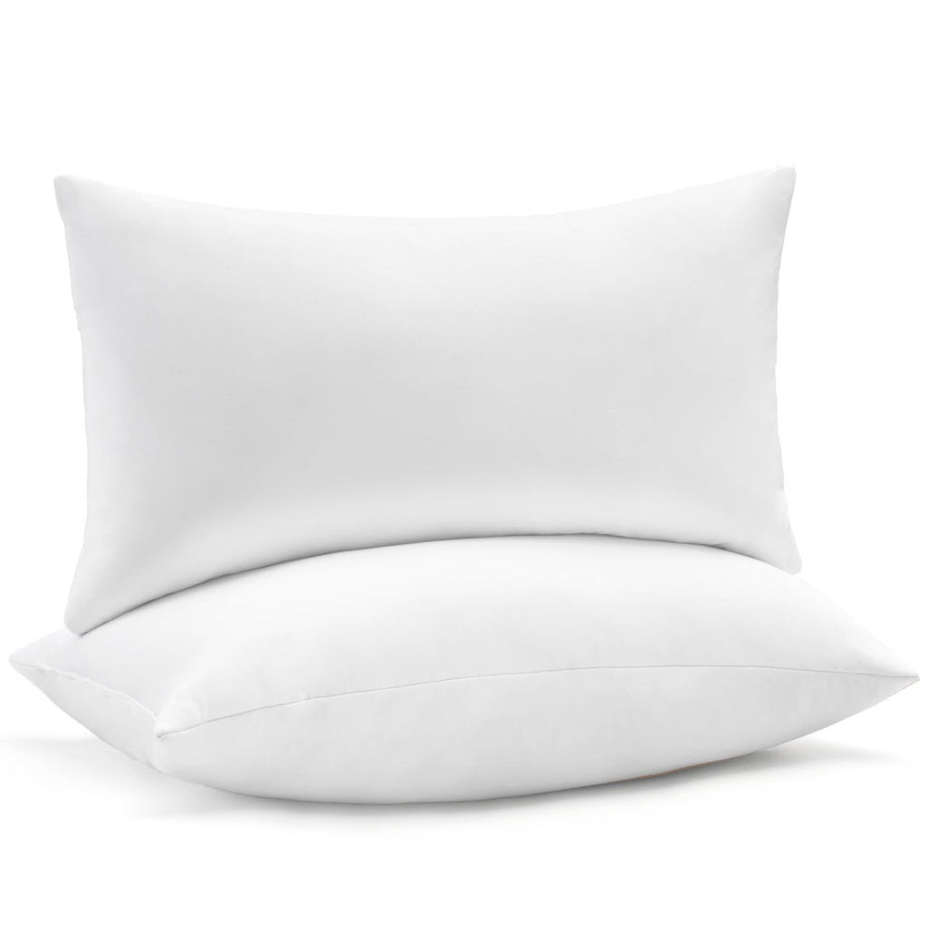 puredown® 24x24 Feather Down Pillow Inserts, Set of 4 Throw Pillow Inserts for Decorative Throw Pillow, Bed, Couch and Home Decor