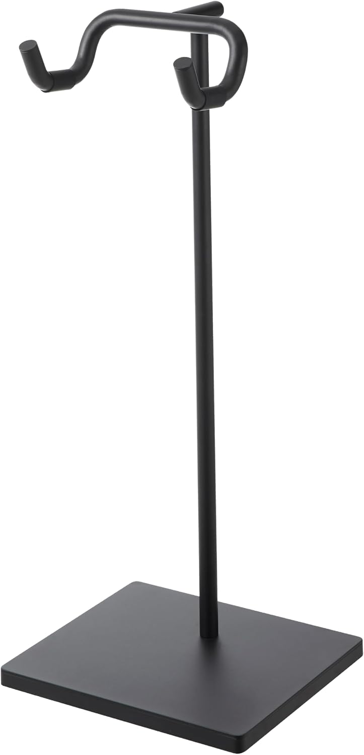 Yamazaki Home Adjustable Bicycle Stand, Anti-Slip Indoor Bike Rack, Black