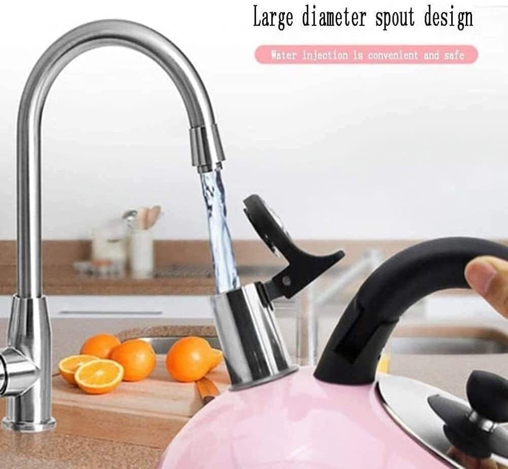 Stainless Steel Stove Top Whistling Kettle Hot Water Tea Pot Fast to Boil Whistling Tea Kettles(Blue,4L)