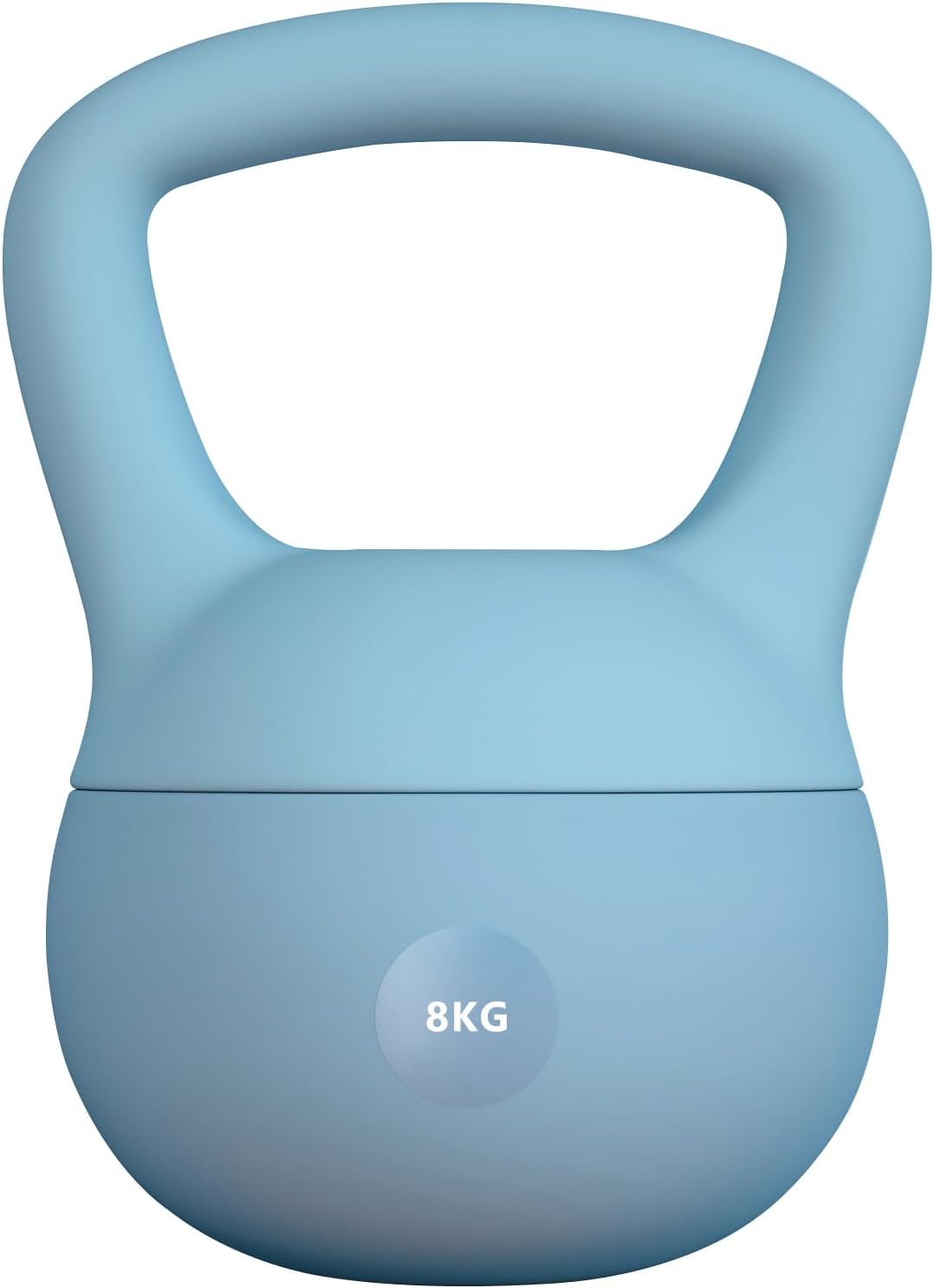 Soft Kettlebell,Frosted non-slip handle,Steel Sand Filled,For Squats, Swings,Deadlifts, Arrows,Etc.,Protects The Floor,4kg - 6kg - 8kg