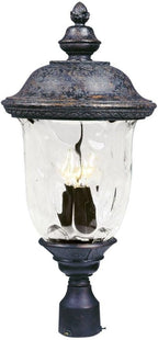 Maxim Carriage House VX 26 1/2" High Oriental Bronze Post Light
