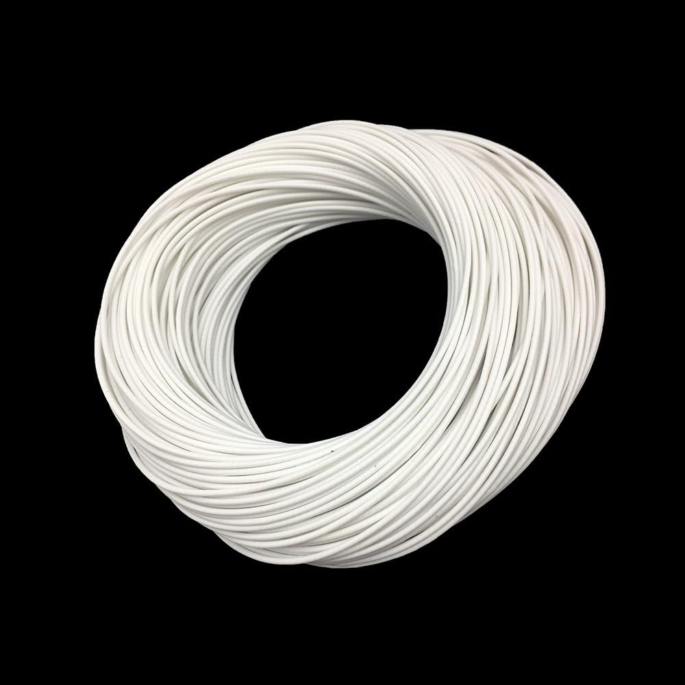 1pc Silicone Rubber Heating Cable - 5V 12V 24V 36V 48V Radiant Heat Wire for Electric Blankets, Cushions, and More(5x100m)