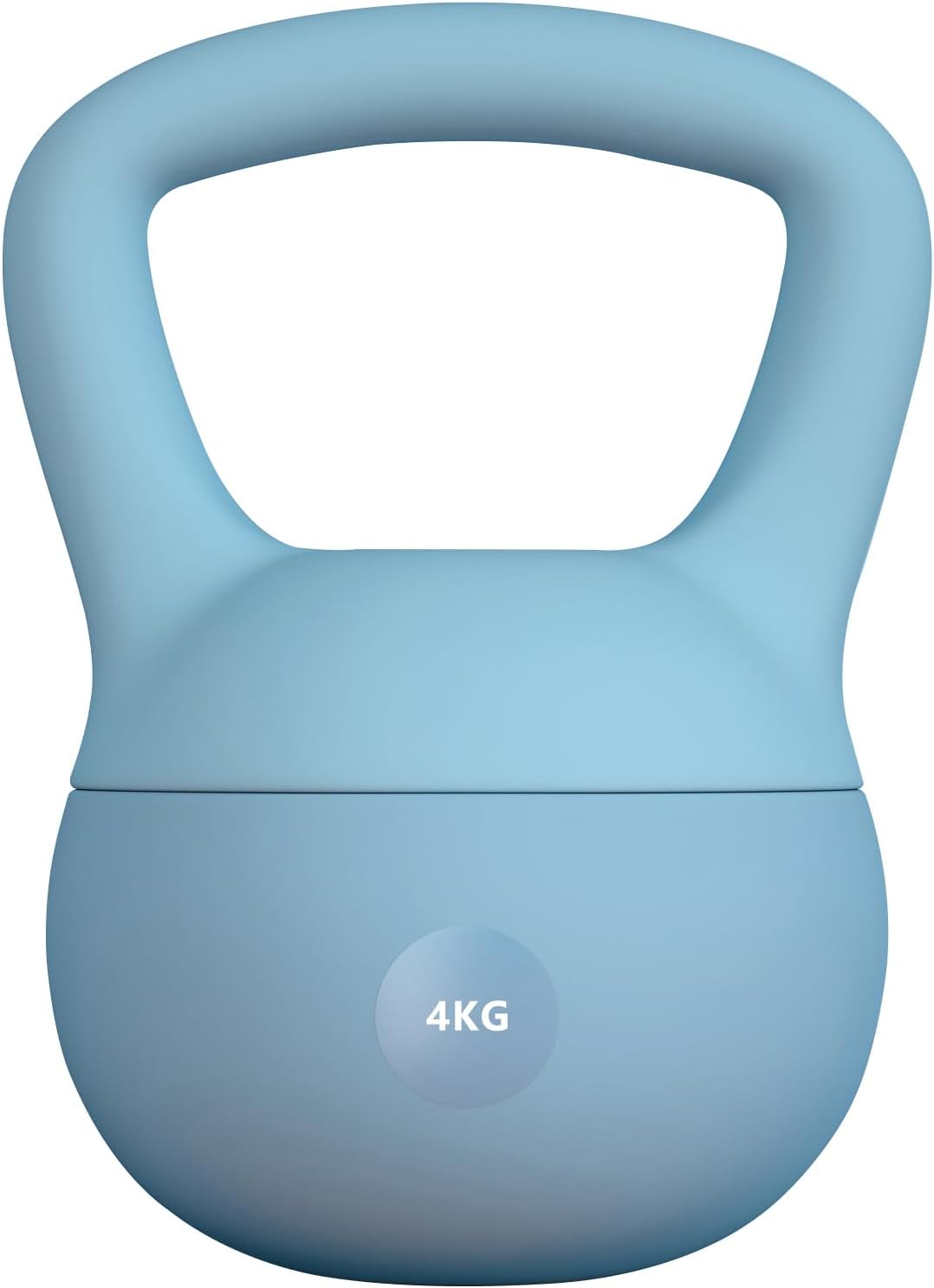 Soft Kettlebell,Frosted non-slip handle,Steel Sand Filled,For Squats, Swings,Deadlifts, Arrows,Etc.,Protects The Floor,4kg - 6kg - 8kg