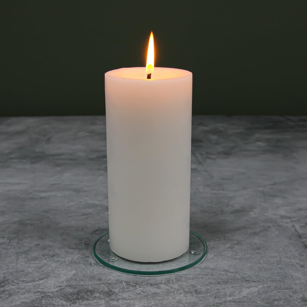 Richland® 3" X 6" Hand Poured White Pillar Candle Set of 24