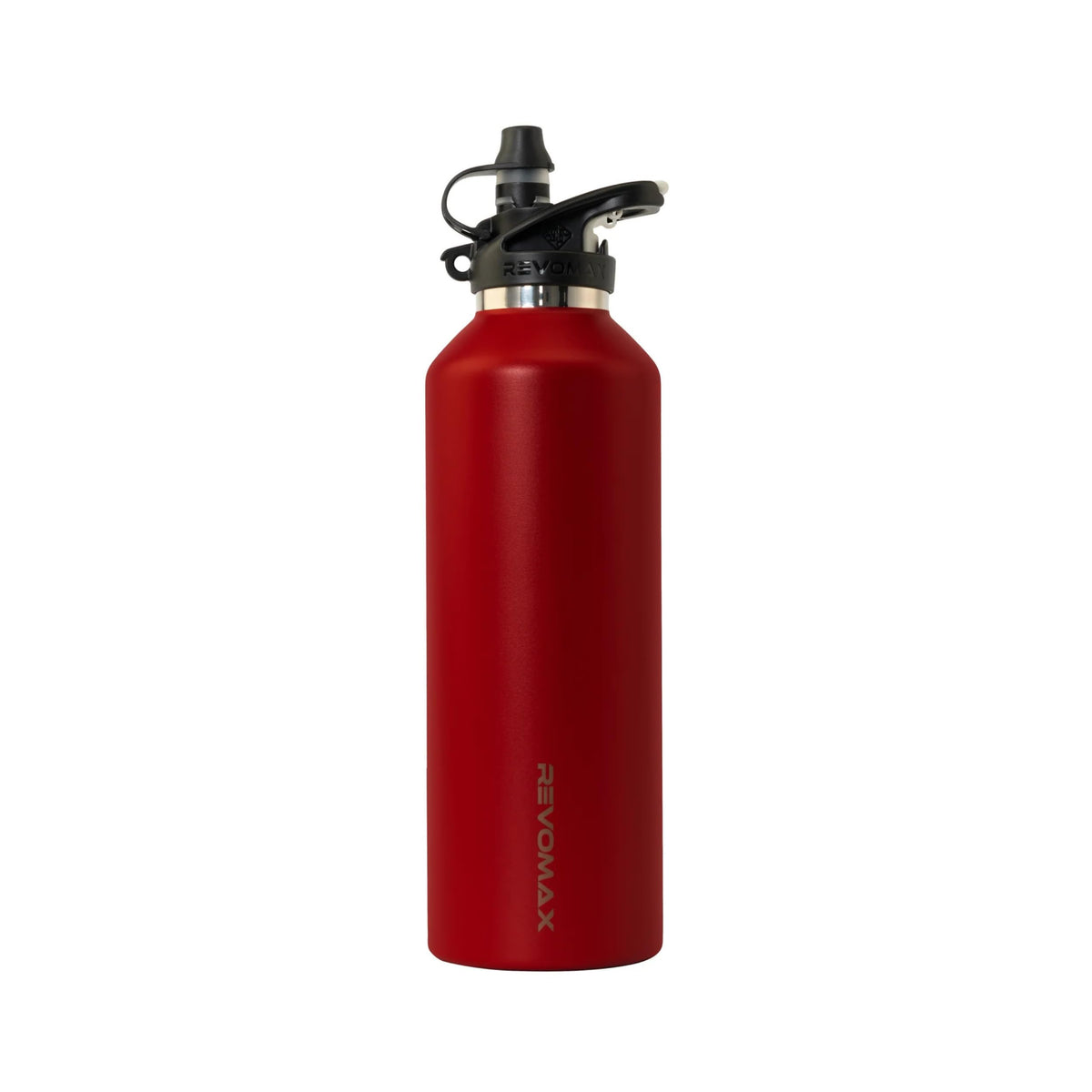 Revomax Titanium Series 20oz (592ml) Insulated Water Bottle, One-Hand Flash Release, Double Wall Vacuum Flask, 36H Cold 18H Hot, Leakproof, BPA Free, Lightweight for Gym, Travel, School - Oxidized