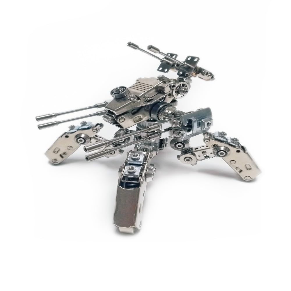 3D Metal Puzzle Dragon Model Kit, 200PCS DIY Steampunk Mechanical Fire-Breathing Dragon with Adjustable Wings, Creative Handcrafted Metal Art Craft Desktop Display & Decoration for Adults