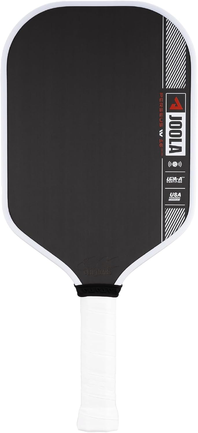JOOLA Pro IV Pickleball Paddles – Raw Carbon Fiber Surface – Perseus, Hyperion, Scorpeus & Magnus Shapes – 14mm/16mm – Tech Flex Power – Propulsion Core – Wide or Elongated – UPA-A and USAP Approved