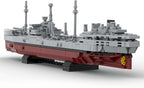 1/485 Scale Military MOC T2 Tanker Building Blocks Set for Adults, Collectible Army Model and Display Toys for Christmas and Birthday Gifts (772PCS)
