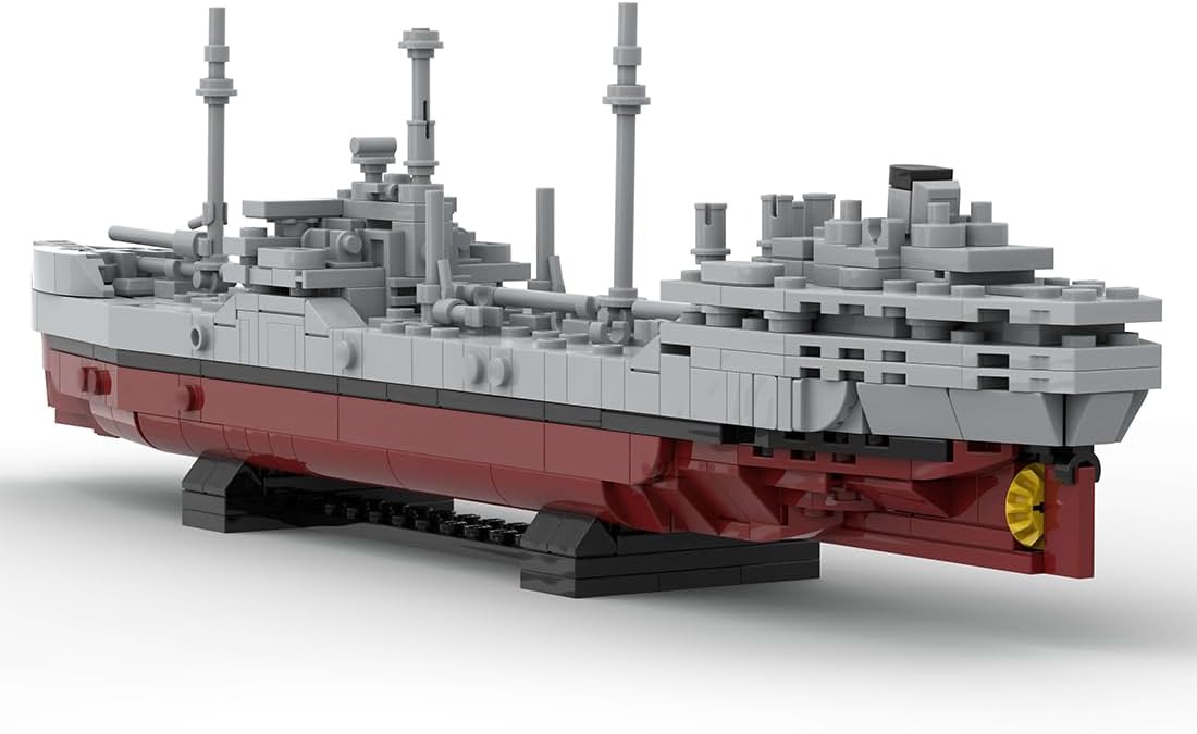 1/485 Scale Military MOC T2 Tanker Building Blocks Set for Adults, Collectible Army Model and Display Toys for Christmas and Birthday Gifts (772PCS)