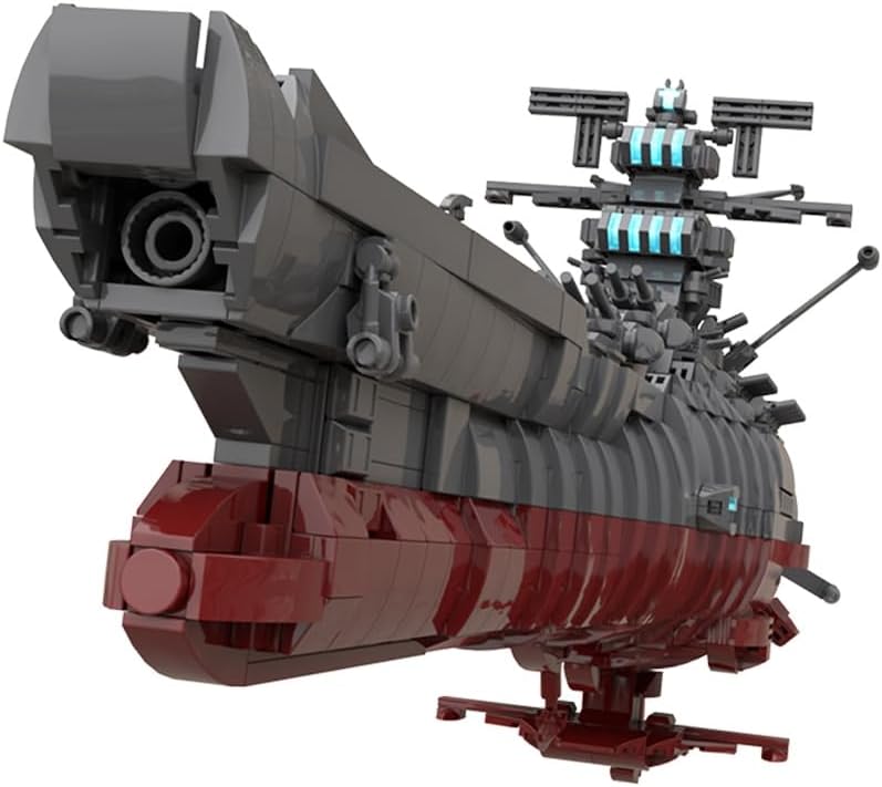 Naval Battleship Model Building Blocks Set for Adults, Collectible Army Model and Display Toys for Christmas and Birthday Gifts (2434PCS)