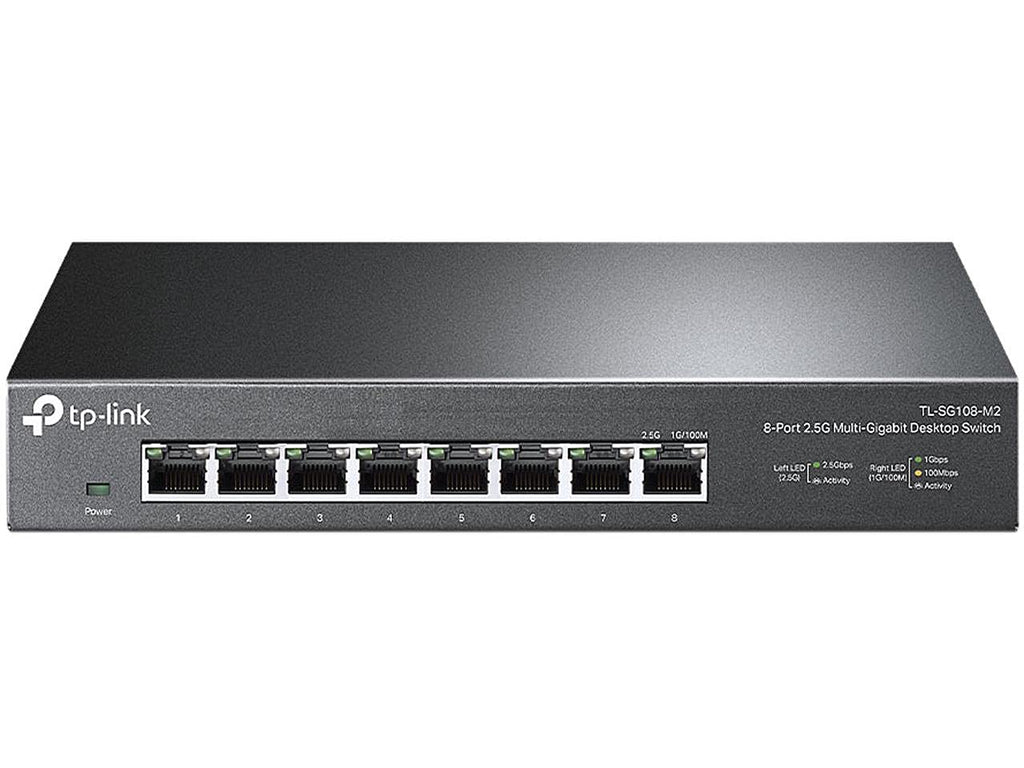TP-Link TL-SG108-M2, 8 Port Multi-Gigabit Unmanaged Ethernet Switch