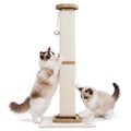 Woochpet 38"Tall Cat Scratching Post with Interactive Cat Toy For Large Cat