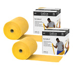 CanDo Twin-Pak Latex-Free Exercise Band, Tan, 100 Yard