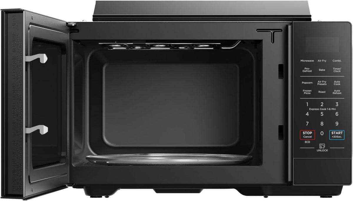 CONTOURE Air Fry Convection Microwave, 0.9 Cu Ft, Black