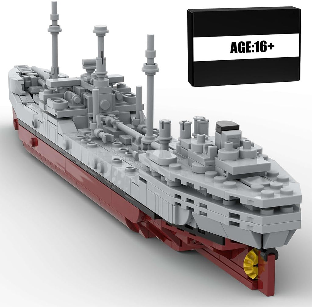 1/485 Scale Military MOC T2 Tanker Building Blocks Set for Adults, Collectible Army Model and Display Toys for Christmas and Birthday Gifts (772PCS)