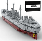 1/485 Scale Military MOC T2 Tanker Building Blocks Set for Adults, Collectible Army Model and Display Toys for Christmas and Birthday Gifts (772PCS)