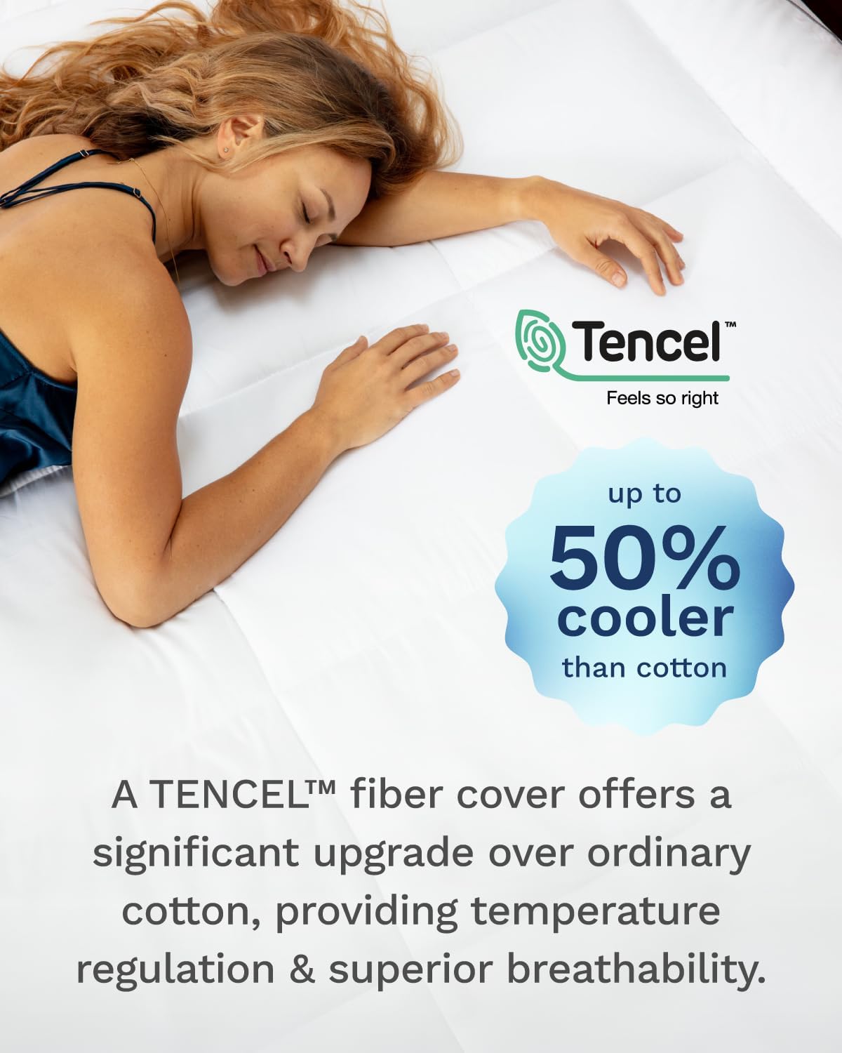 Viscosoft 4 Inch Hybrid Mattress Topper Twin XL - Memory Foam & Pillow Top