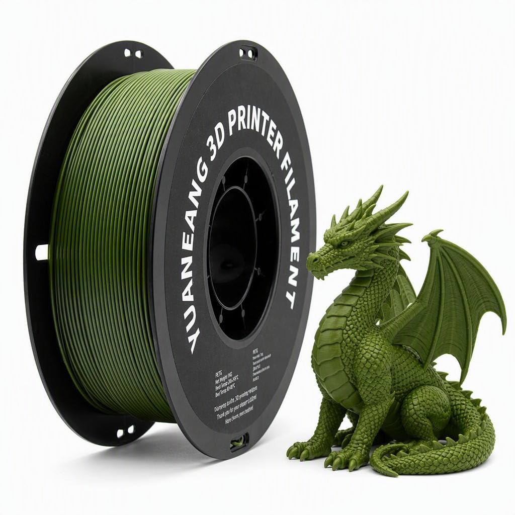 PETG 3D Printer Filament 1.75mm, 16-Color Set, Strong & Durable，Heat-Resistant, Low-Warp, Smooth Finish, Ideal for Functional Parts, Engineering Models & Large Multi-Color Printing Projects