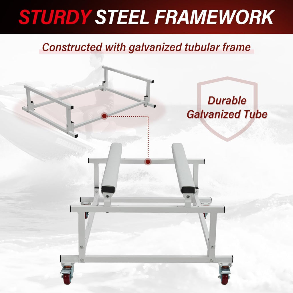 Garvee PWC Dolly Jet Ski Stand Mover Cart, 1000 LBS Capacity