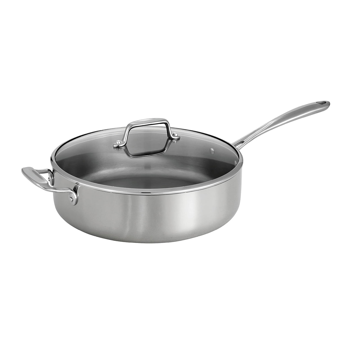 Tramontina Boston Tri-Ply Clad Stainless Steel 8-Pc Pots and Pans Set