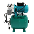1HP Shallow Well Pump with Pressure Tank, 110V Irrigation Pump Garden Pump Stainless Steel Water Booster Jet Pump for Home Farm Lawn Irrigation Yard (Black)