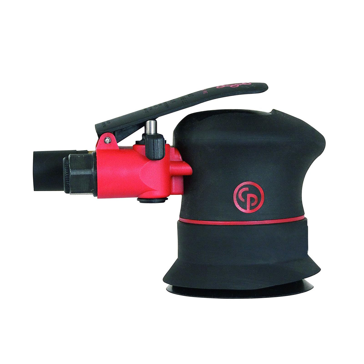 Chicago Pneumatic CP7255H - 6 Inch (150 mm), Air Random Orbital Sander Tool, Non-Vacuum, PSA, 0.28 HP / 210 W, 11000 RPM, Home Improvement, Woodworking, Polisher, Heavy Duty