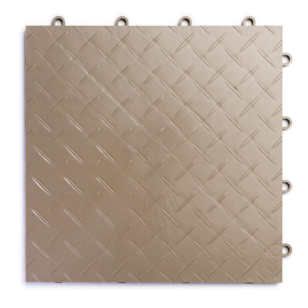 SnapLock RaceDeck Diamond 12"x12" Interlocking Garage Tiles, 24pk, Graphite