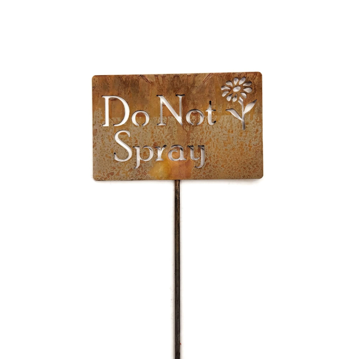 Funny Garden Stake 20 to 33 Inches Tall (Now Grow You sons of Bitches, Large 28" Tall)