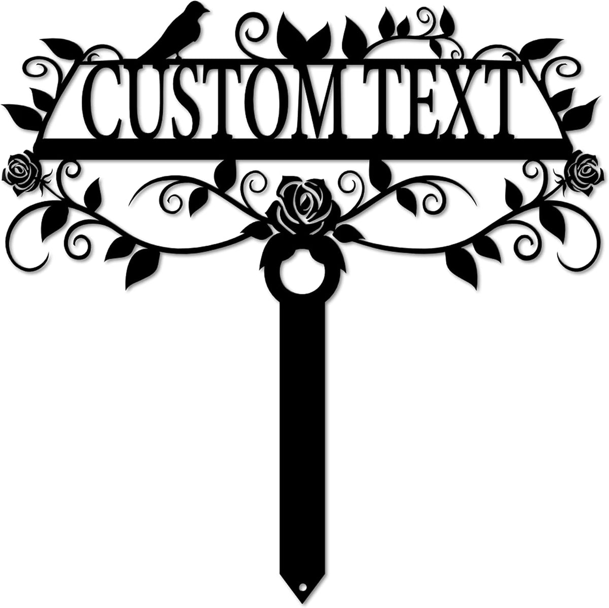 Lewis Design Company Rose Garden Custom Stake