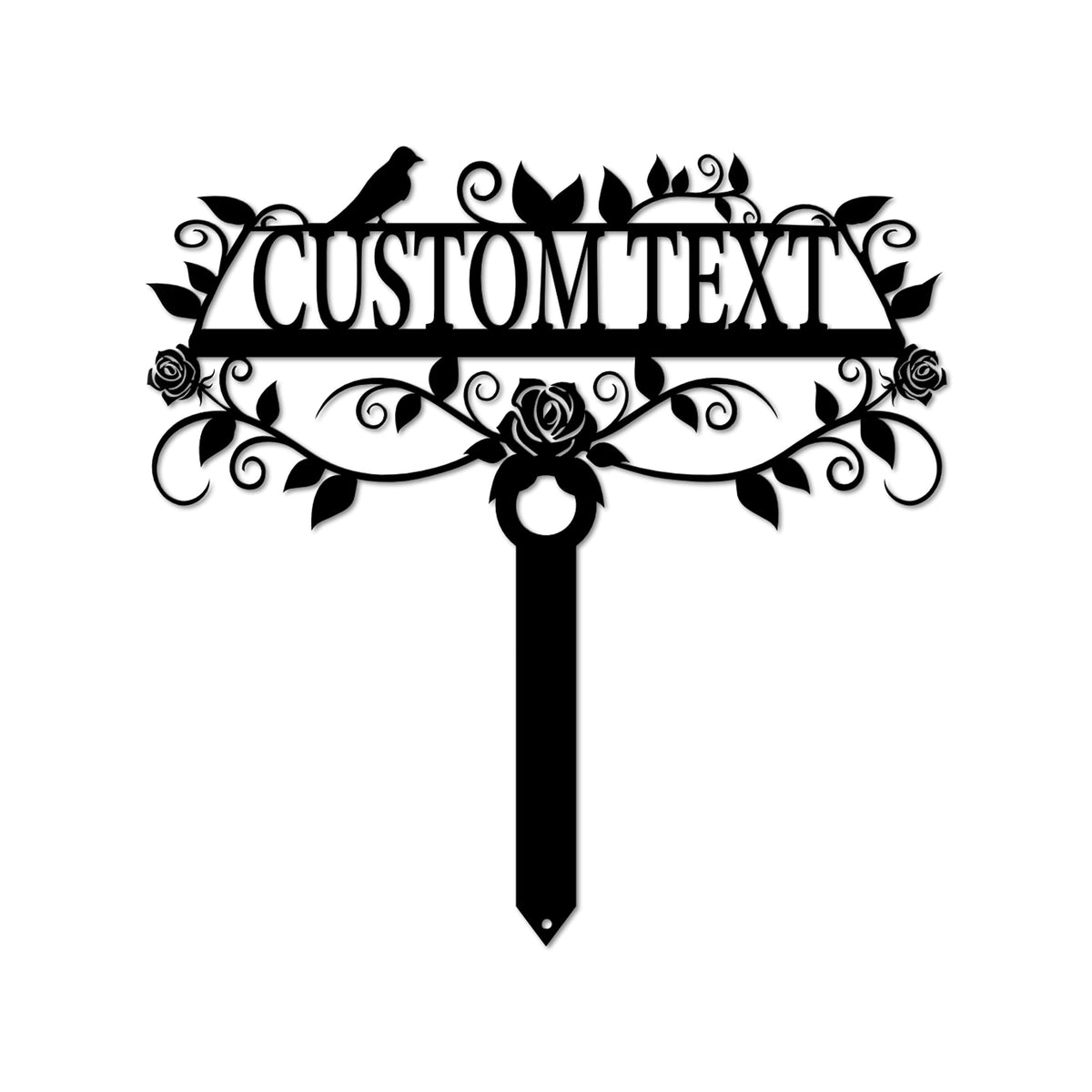 Lewis Design Company Rose Garden Custom Stake